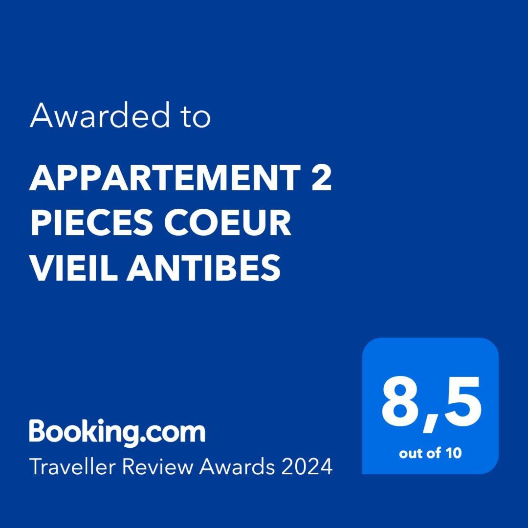 Appartement 2 Pieces Coeur Vieil Antibes Buitenkant foto